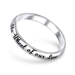 The Wheel Of Our Love Silver Rings NSR-973n